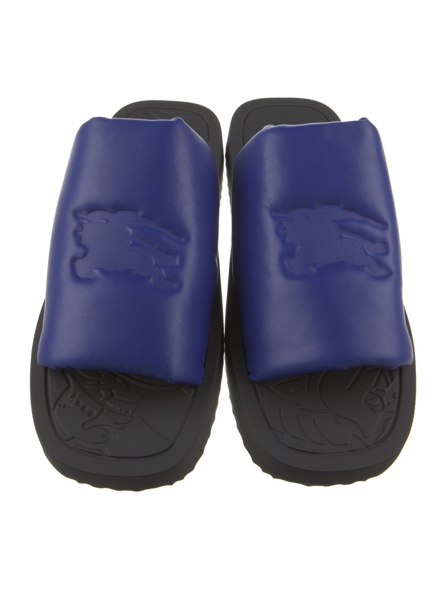 Burberry Leather Slides